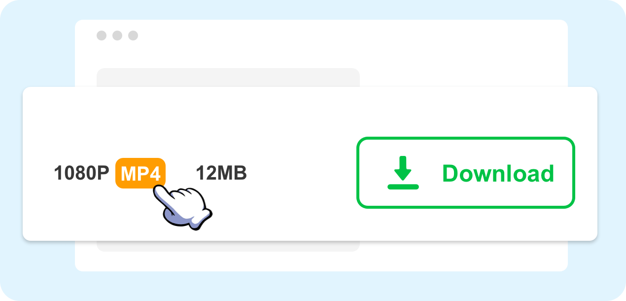 معیار اور شکل کا انتخاب کریں